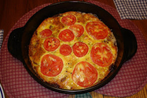 10 Inch Skillet Braiser- Egg Casserole