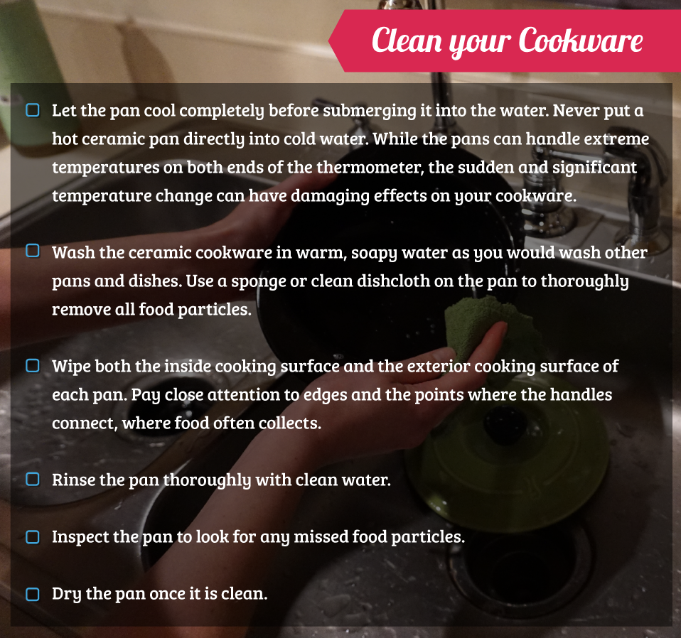 Tips For Cleaning And Caring For Ceramic Cookware, Xtrema