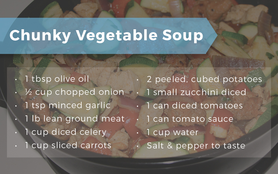 Chunky Vegetable Soup