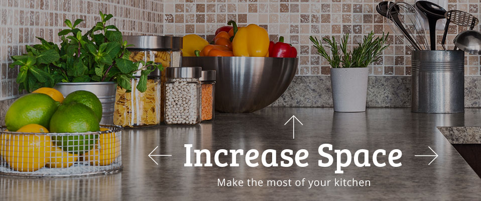 Increase space to make the most of your kitchen