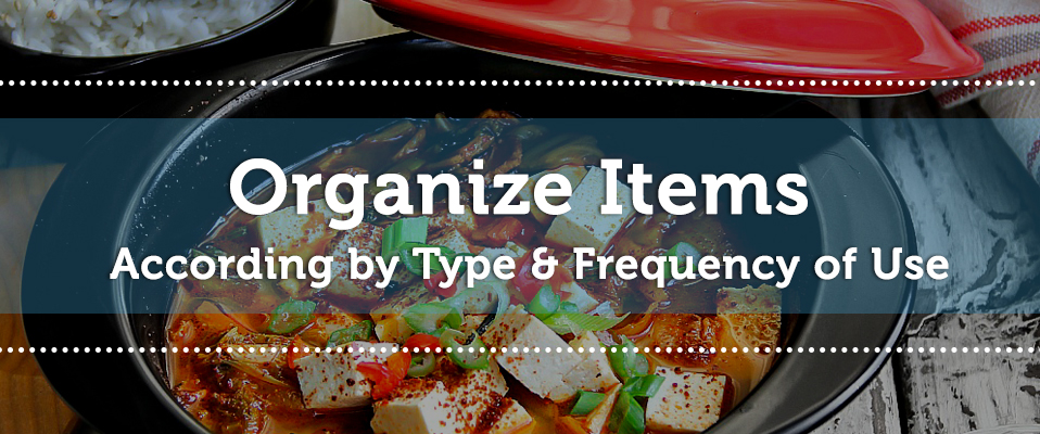 How to Organize Items in Your Kitchen