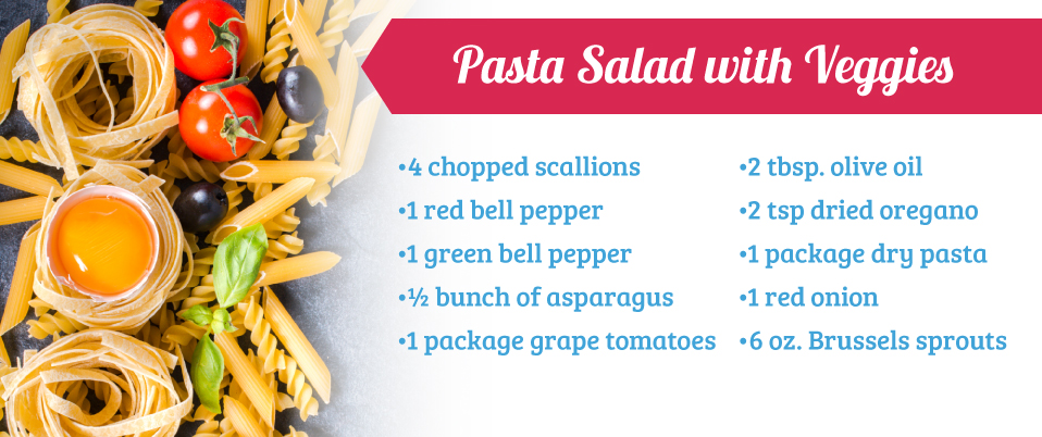 Pasta Salad with Veggies