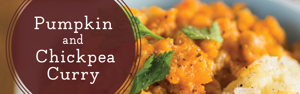 Pumpkin and Chickpea Curry