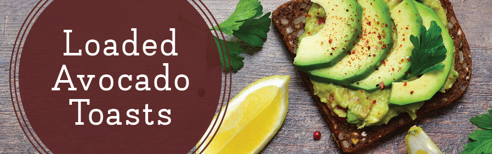 Healthy Breakfast - Loaded Avocado Toast