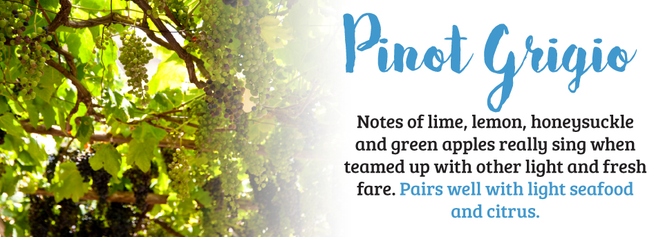 Pinot Grigio Wine Pairings