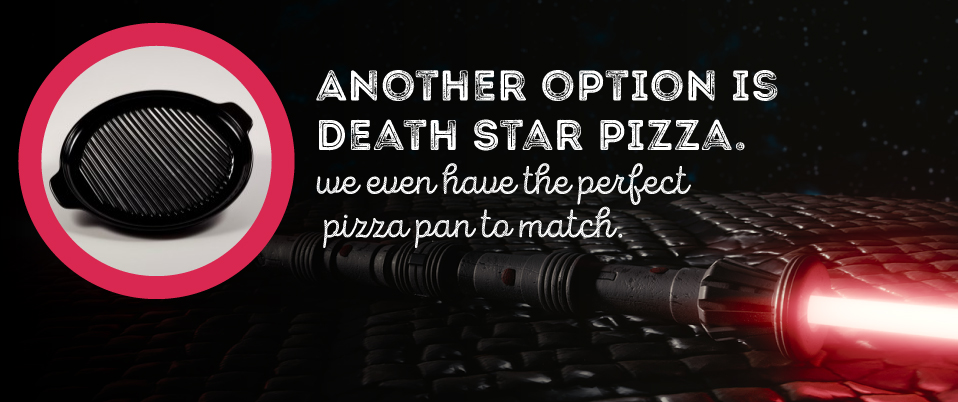 Star Wars Party Food Ideas - Death Star Pizza