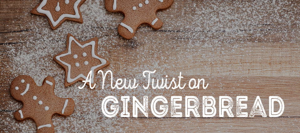 Put a new twist on classic gingerbread cookies.